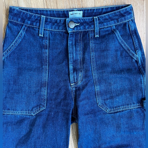 Back Beat Co. Dark Blue Ankle Jeans - Picture 3 of 10